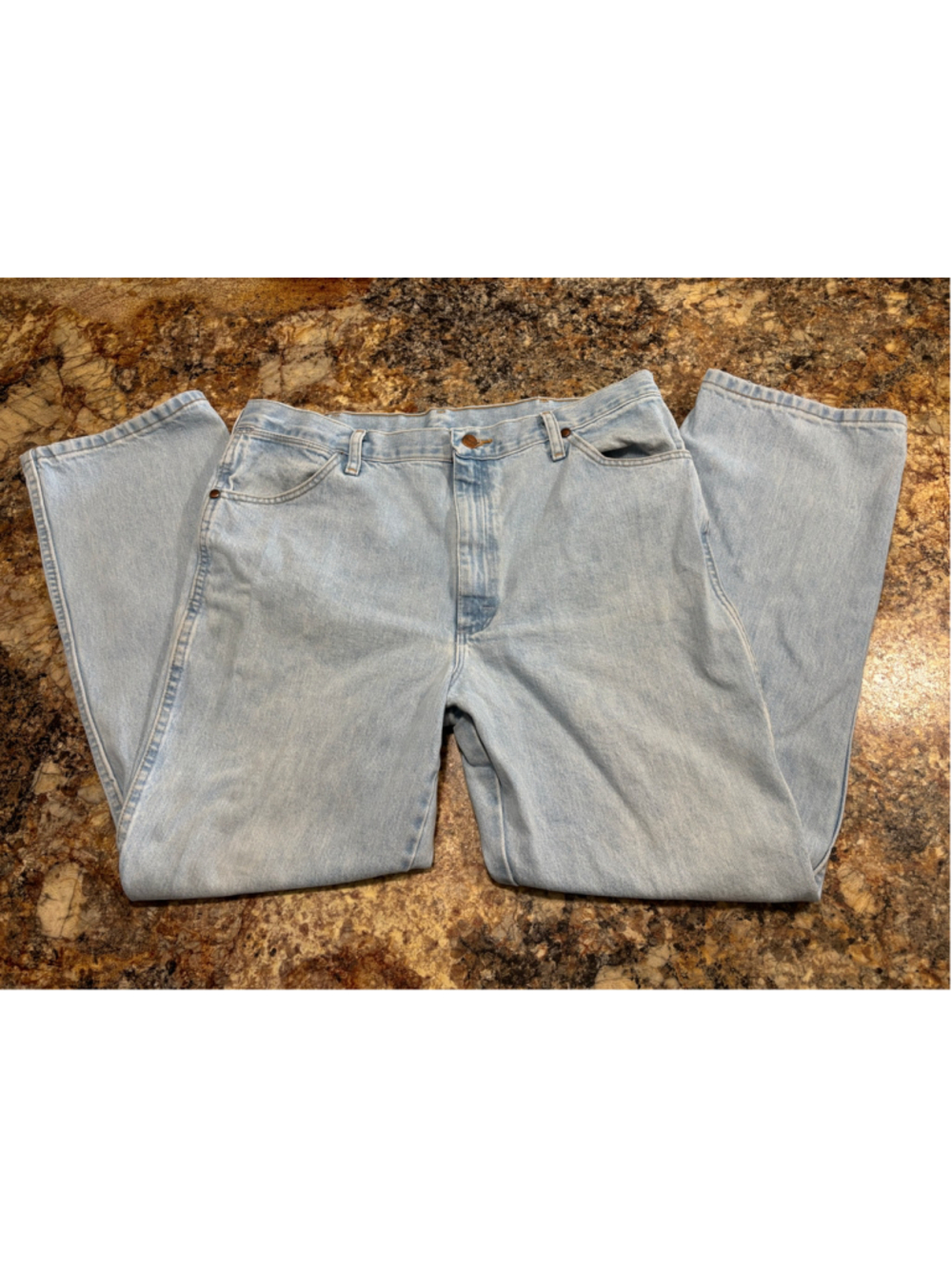 Wrangler 936GBH Cowboy Cut Slim Fit Jeans Light Wash 36x30